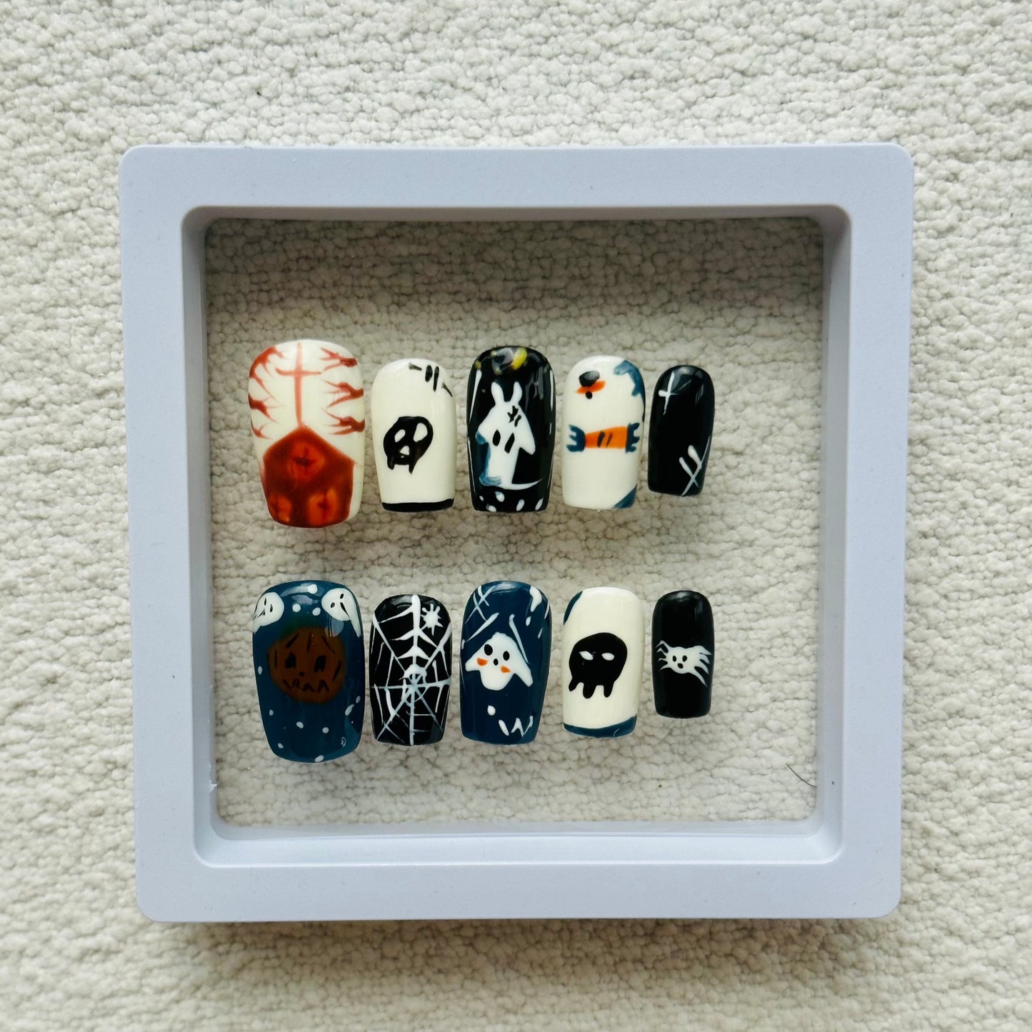 Spooky Savings Halloween Bundle: Choose Any 4 of 6 Nail Designs for Just $64!