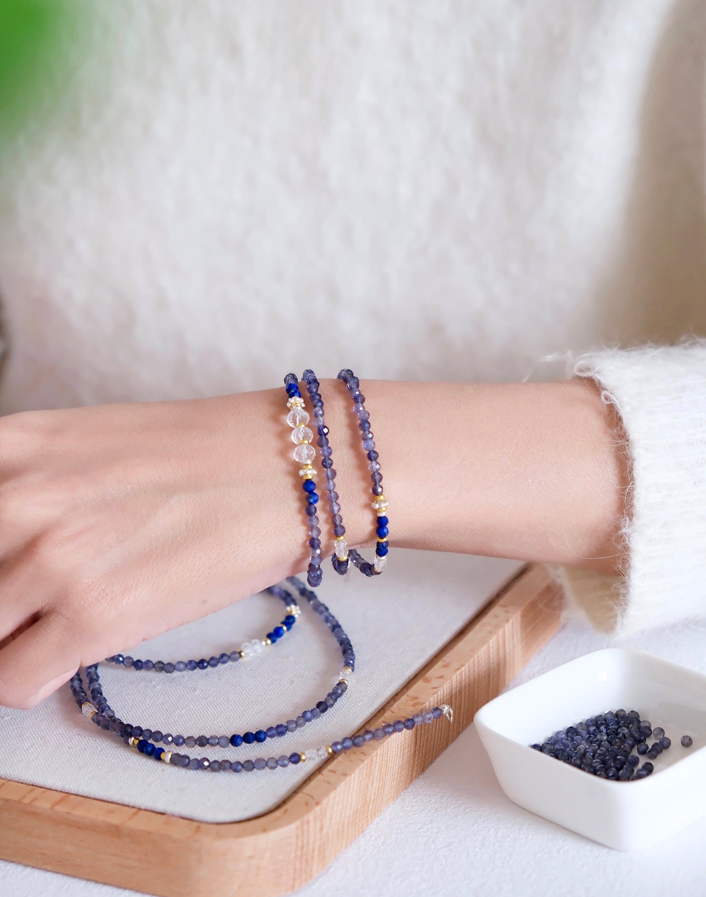 Lapis Lazuli Short Necklace – Serene Simplicity