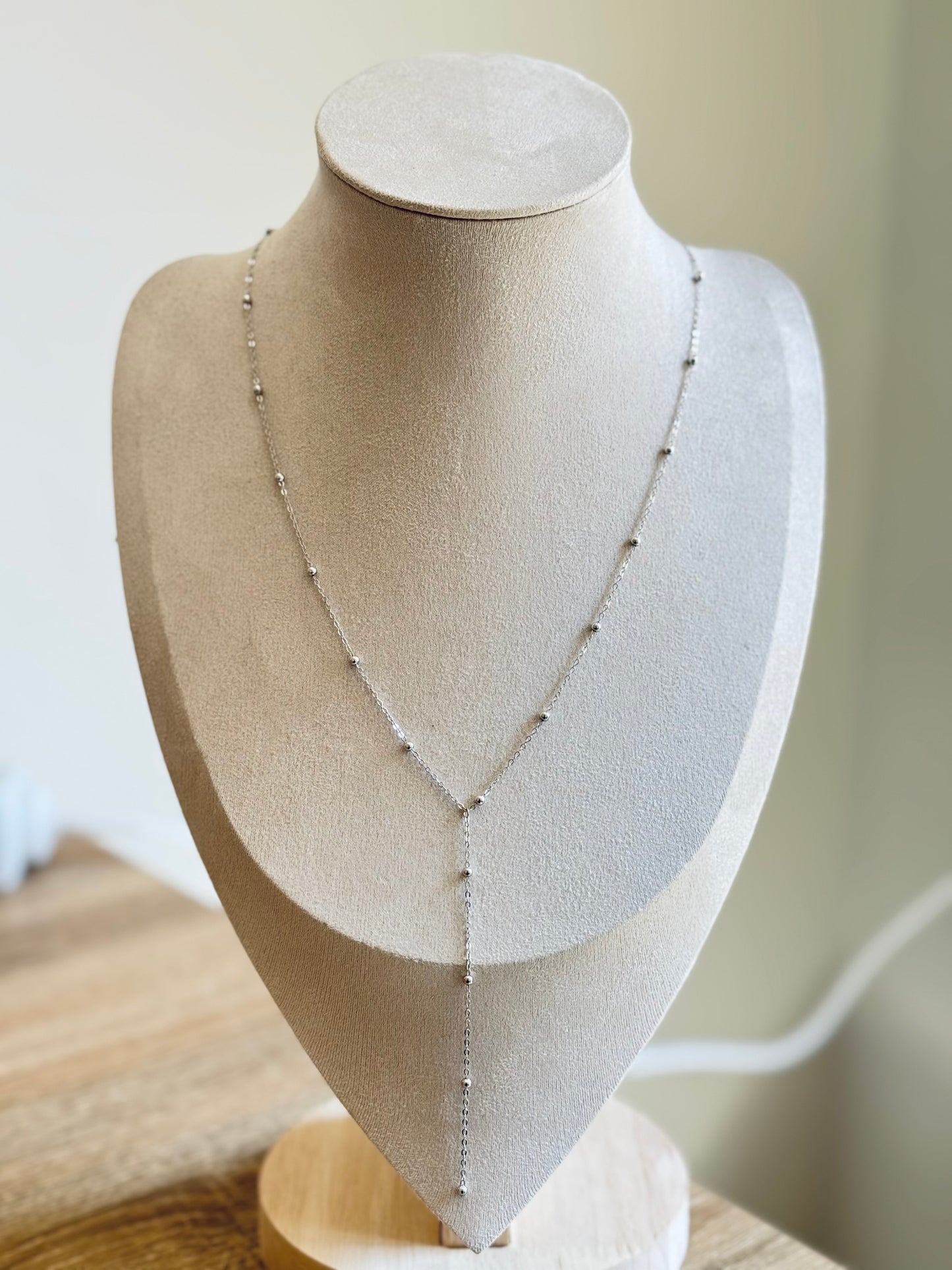 S925 Silver Y-Necklace – Minimalist & Stylish
