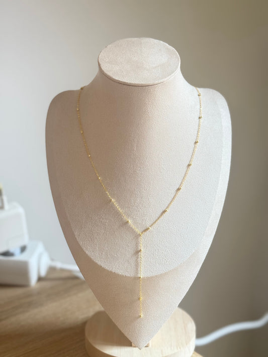 S925 Silver Y-Necklace – Minimalist & Stylish