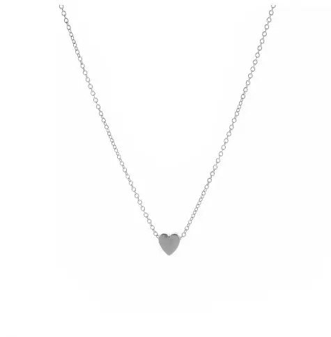 Trendy One heart Necklace