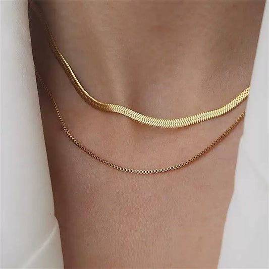 Trendy Double Layers Necklace