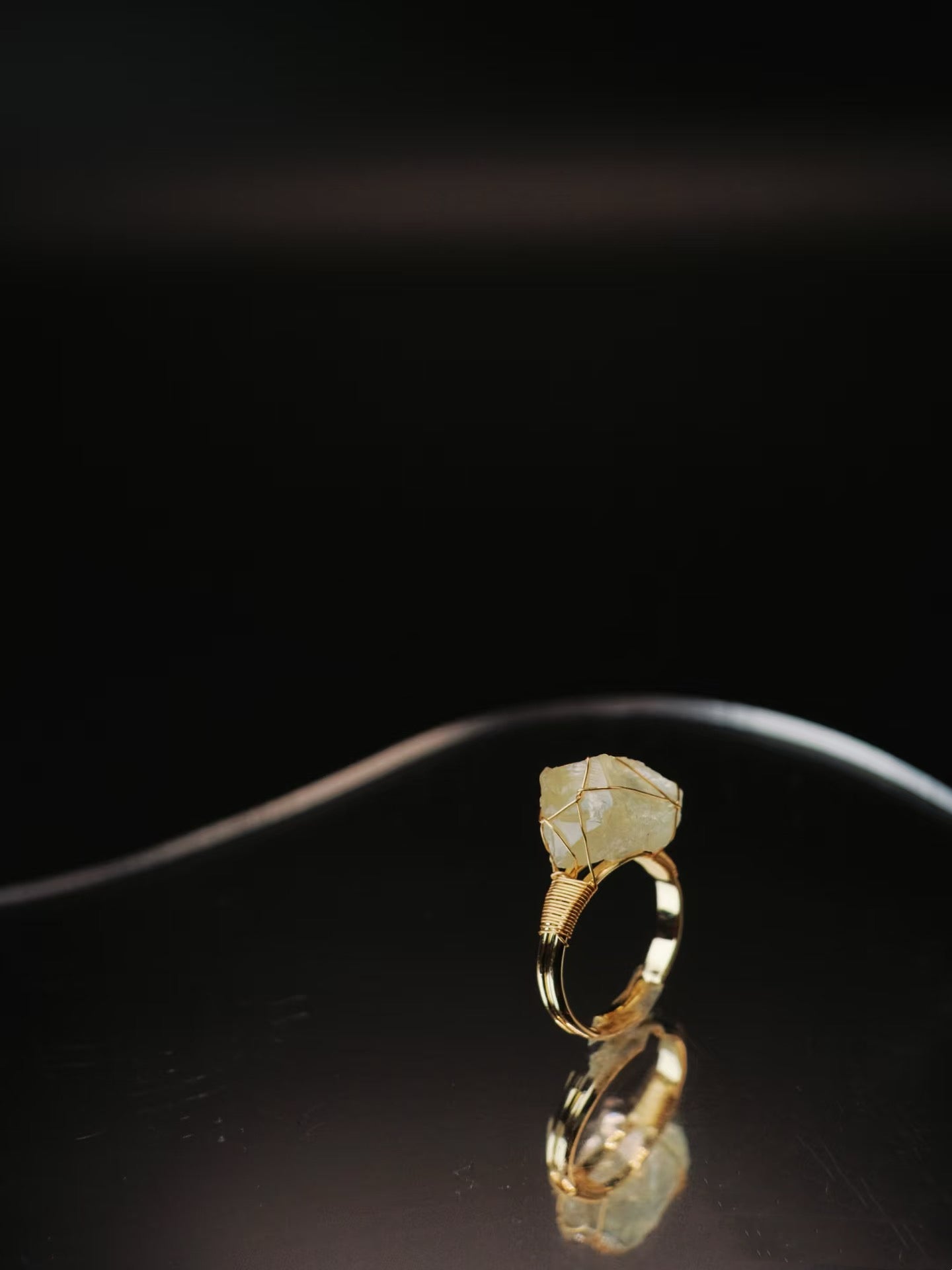 Crystal Whispers Ring Collection